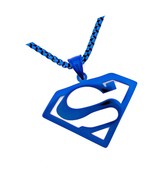 Collections Stainless Steel Superhero Superman Pendant - £54.87 GBP