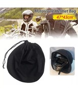Motorcycle Helmet Universal Protective Drawstring Helmet Bag Black Dust ... - €10,34 EUR