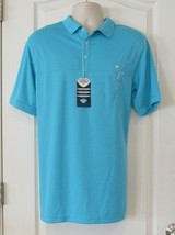 Callaway NWT Golf Shirt Pullover Polo high Rise or Blue Atoll Mens Sz L-... - $456.13 MXN