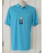 Callaway NWT Golf Shirt Pullover Polo high Rise or Blue Atoll Mens Sz L-... - $456.13 MXN