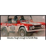 1972 Minolta SR-T 101 Camera Ford Bronco Baja Rally Vintage Print Ad Wal... - $10.97