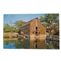 Postcard Saddle Rock Grist Mill Great Neck New York Chrome Unposted - £5.51 GBP