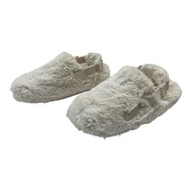 Nike Calm Mule Womens 6 Sanddrift Ivory Fuzzy Faux Fur Slide Sandal Flat... - $46.39