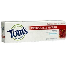 Tom&#39;s of Maine Toothpastes Cinnamint 5.5 oz. Antiplaque with Propolis &amp; Myrrh - £11.43 GBP
