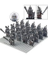 21pcs Gundabad Orcs Armor Army The Hobbit The Lord Of The Rings Minifigu... - £26.91 GBP