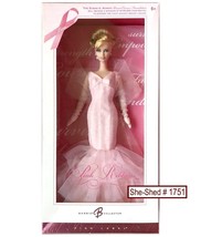 Pink Ribbon Barbie Breast Cancer Barbie J0932 by Mattel NIB 2006 Barbie - £39.11 GBP