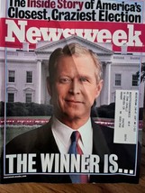 Newsweek Magazine November 20 2000 Bush Gore Election Winner Is? - £5.56 GBP