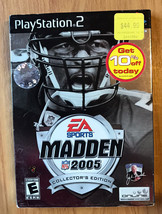 Madden NFL 2005 Collector&#39;s Edition (Sony PlayStation 2, 2004)- Complete - £8.72 GBP