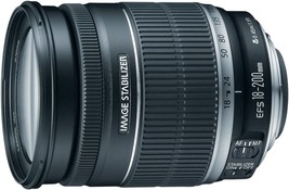 Canon EF-S 18-200mm f/3.5-5.6 IS Standard Zoom Lens for Canon DSLR Cameras - £726.60 GBP