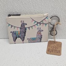 Karma Zip ID Card Llama Wallet 4.5&quot; x 3&quot; - $14.75