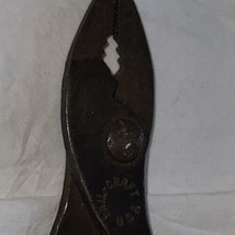 Vintage Skil-Craft 6&quot; Slip Joint Pliers Drop Forged - Made in USA - £7.44 GBP