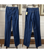 NWT NOS Vintage 70s PlushBottom Wide Leg High Rise Jeans 26 X 35 - $124.86 CAD