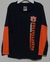 Colosseum Collegiate Licensed Auburn Tigers Size 3T Navy Blue Orange T Shirt image 1