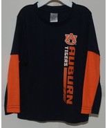 Colosseum Collegiate Licensed Auburn Tigers Size 3T Navy Blue Orange T S... - £19.53 GBP