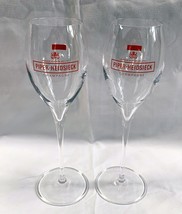 2 Piper Heidsieck Champagne Maison Fondee En 1785 Champagne Flute Glasses 6 oz - £26.07 GBP