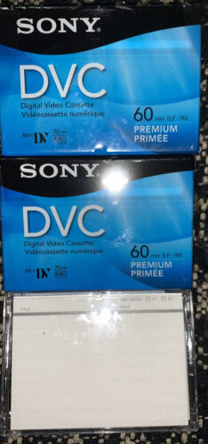 3 PC Sony DVM60PRL Mini Video Tape - $6.81