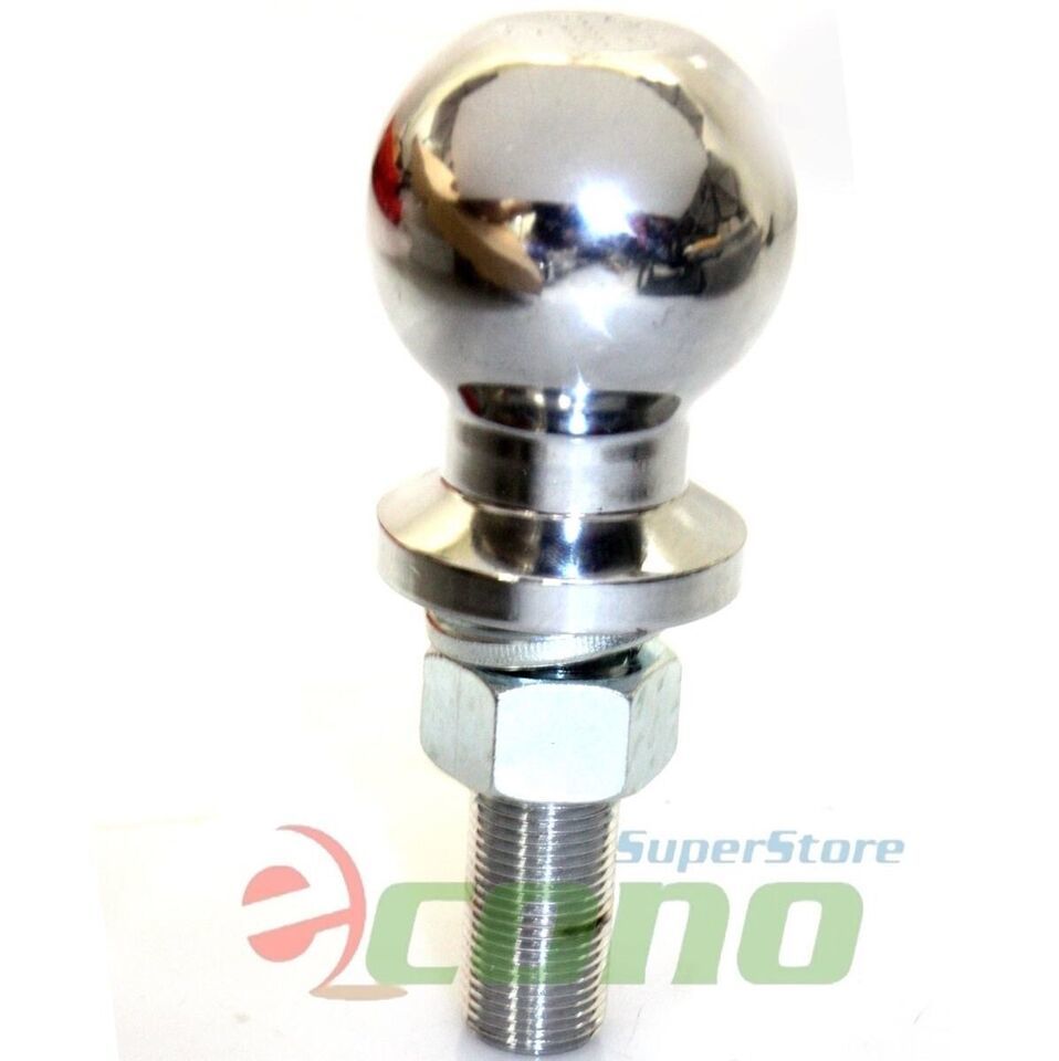 3500lbs Tow Hitch Ball, 2&quot; x 1&quot; x 3&quot;, 6,000 lbs Chrome 2&quot; Hitch Ball - $18.65