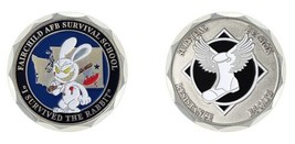 Fairchild Air Force Survival School I Survived The Rabbit 1.75&quot; Challenge Coin - $36.99