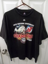 Majestic NJ Devils Champions 2012 Eastern Conference NHL Black 2XL T-Shirt - $10.00