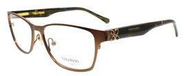 Vera Wang Madri BR Women&#39;s Eyeglasses Frames 51-15-133 Brown w/ Crystals - £33.94 GBP