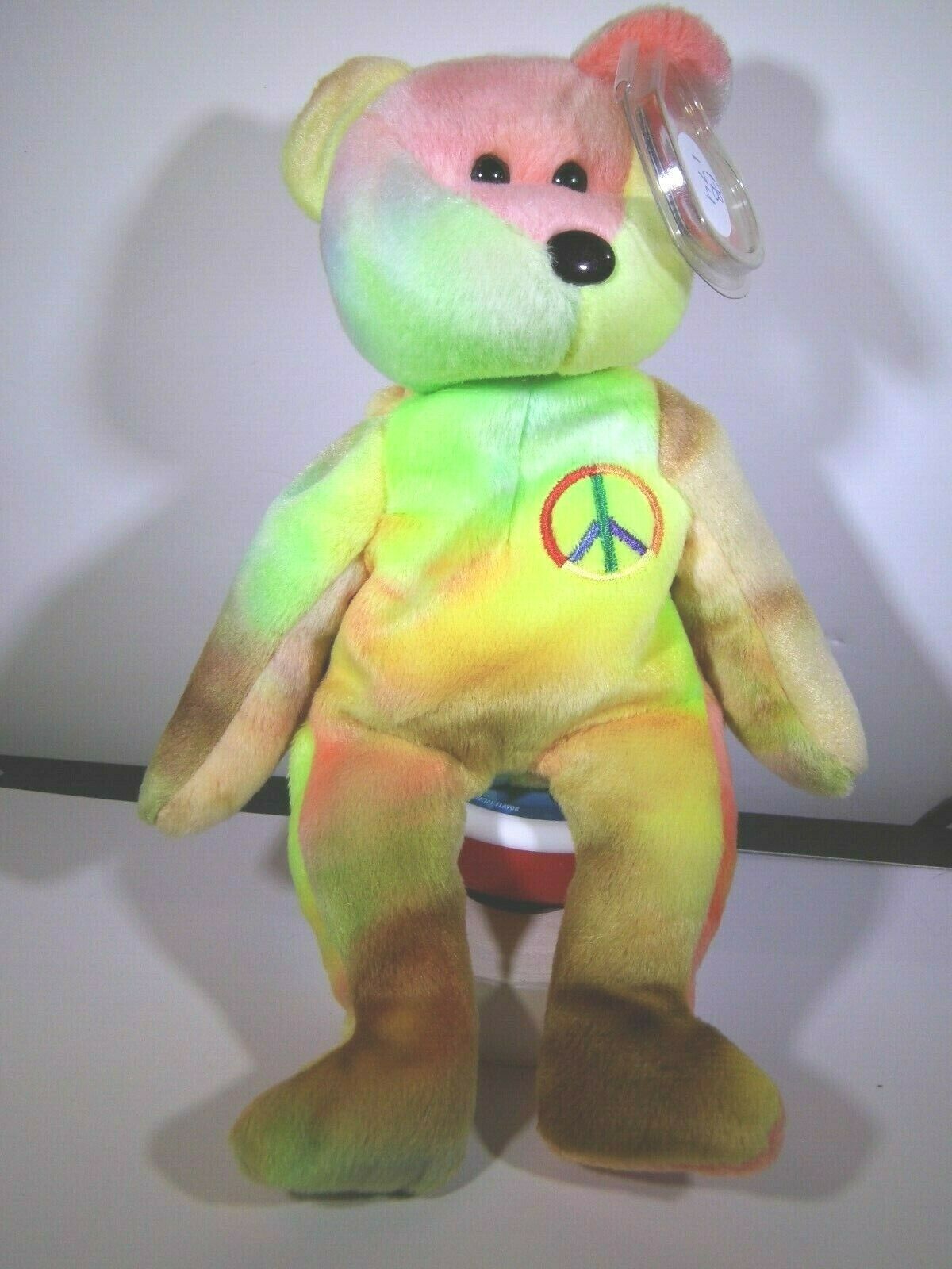 +Peace TY Beanie  Nice Colors Tush #101 Stamp  #PB174  MWMT &amp; Tag Protected - $8.55