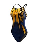 TYR Bravos Diamondfit Swimsuit, Navy/Gold, 1 piece, Girls &amp; Women&#39;s Sizes - €17,62 EUR+