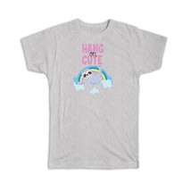 Sloth Hang on Cute : Gift T-Shirt Rainbow Cute Funny Lazy Smile - £20.14 GBP