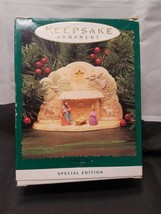 Hallmark O&#39; Holy Night 1996 Christmas Keepsake Ornaments Nativity Set Of Four - £5.99 GBP
