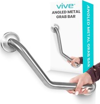 Vive Angled Shower Grab Bar (Supports 440Lbs) - Ada Compliant Tub, Bathr... - $710.85 MXN