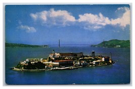 Alcatraz Island Prison The Rock San Francisco CA Califrornia Chrome Postcard V1 - £1.53 GBP