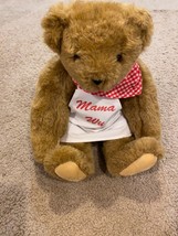 16&quot; Vermont Teddy Bear Tan Fully Jointed Great Condition handkerchief ap... - £9.74 GBP