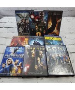 Super Hero Movies Lot of 9 DVDs Spiderman Batman Iron Man  - £23.36 GBP