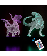 3D Dinosaur Night Light for Boys,Decorative LED Bedside Table Lamp for K... - £14.03 GBP