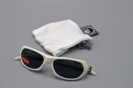 Dragon Radial Sunglasses YOUTH Kids Sport Casual Unisex White w/ Gray Lenses - £27.05 GBP