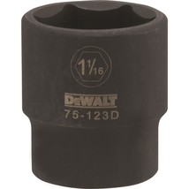 Dewalt 1/2 Drive X 1-1/16 6Pt Standard Impact Socket - £22.37 GBP