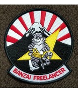 VF-21 BANZAI FREELANCER US NAVY F-14 TOMCAT Fighter Squadron Military Patch - £6.93 GBP