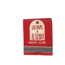 Vintage Matchbook Las Cuevas D Altimira Night Club Full Unstruck San Jua... - €10,67 EUR
