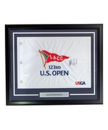 Matt Fitzpatrick Signed Framed 123rd US Open Golf Flag JSA - £190.81 GBP