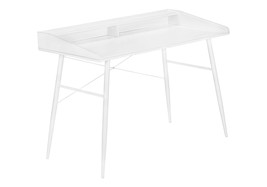Modern Computer Desk with Storage - 48&quot; White Home Office Laptop Worksta... - $168.99