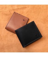 Indonesian Vintage Men Wallet - Premium Leather, Classic Brown - $189.86