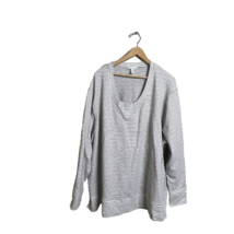 Womens Daily Ritual Long Sleeve Striped Shirt Top Sweatshirt Pullover Si... - £17.56 GBP