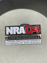 Freedoms Steel  Annual Meetings &amp; Exhibits Pittsburgh 2004  Hat Lapel Pin - $14.85