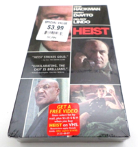 New Heist Gene Hackman Vhs Sealed Nwt - £3.08 GBP