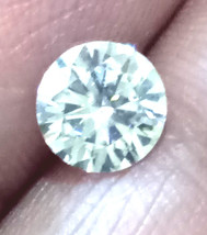 1.30 CT ( vvs1 )7.30 mm White  Color Loose Real Moissanite - £93.29 GBP