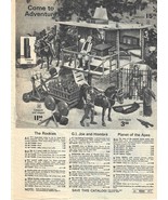 WARDS Catalog 70s Page Toys Planet of the Apes GI Joes Six Million Dolla... - £7.91 GBP
