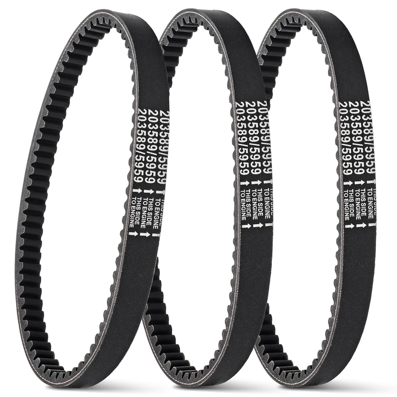 Go Kart Drive Belt, 3PCS Drive Belts, Cheimaxy 30 Series Torque Converter Belt f Item image 8