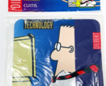 Vintage Dilbert Mouse Pad Technology No Place For Wimps Curtis Mousepad - $16.99