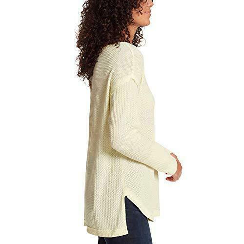 Primary image for Vintage America Ladies’ Thermal Knit Wax Yellow Top NewNoTag
