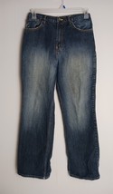 Paco Womens Blue Denim Bootcut Jeans Size 16 28 x 30 - $194.51 MXN