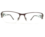 CAZAL Brille Rahmen MOD.4191 COL.002 Brown Grün Quadratisch Mosaik 53-16... - $167.93